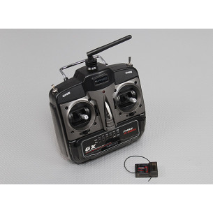 Turnigy 6X FHSS Ã©metteur 2,4 GHz et RÃ©cepteur (Mode 2)